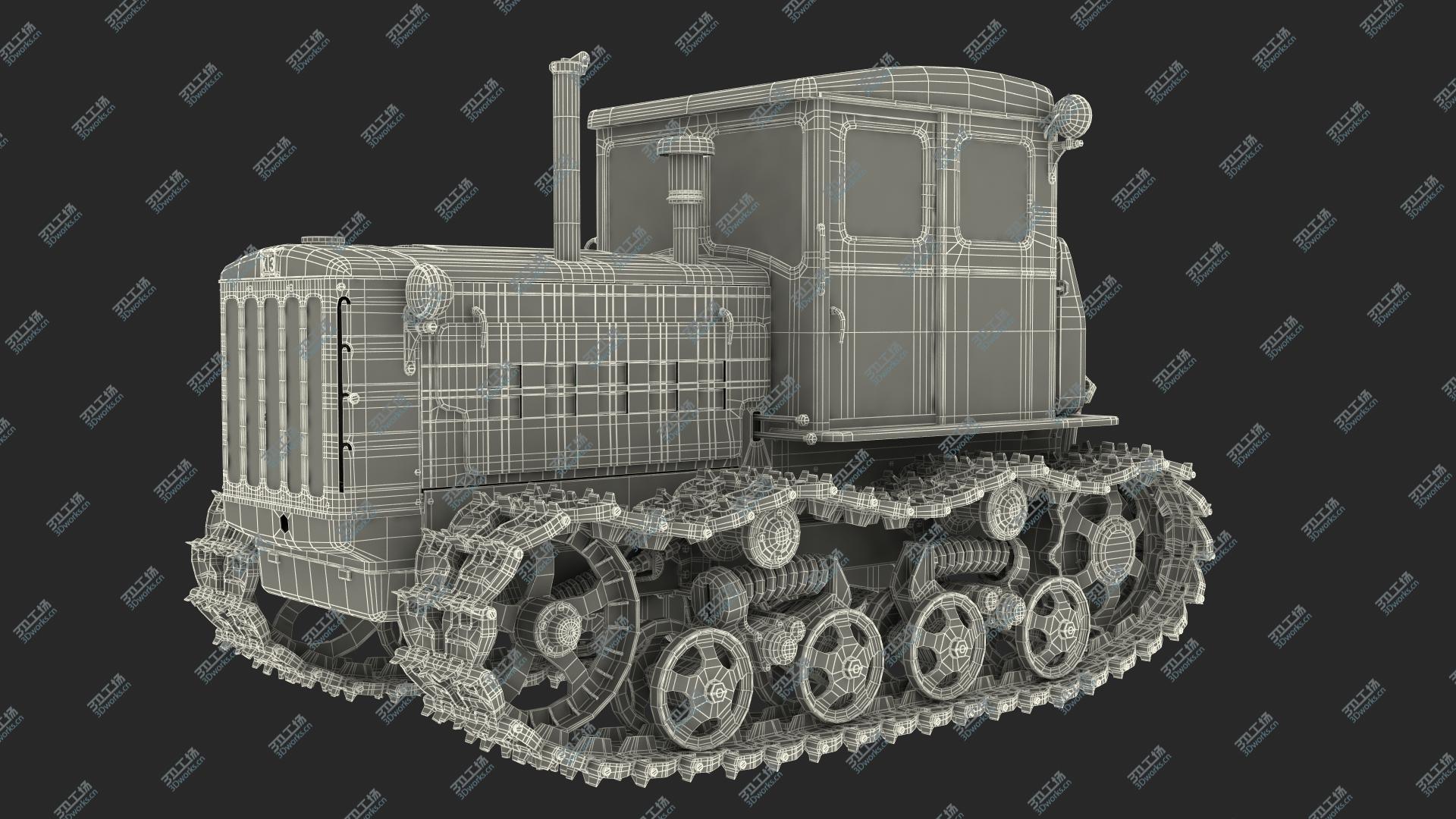 images/goods_img/202104093/Soviet Crawler Tractor DT54 Rigged model/4.jpg